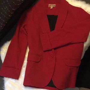 MUDD Red Blazer With Pockets!
